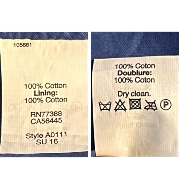 J. CREW Blue White Zig Zag Jacquard Mini Skirt Pockets Suit Career Chic Women 4 - Picture 12 of 14